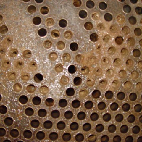 Severe Calcium Scaling in STP Titanium Tubing Severe Calcium Scaling in STP Titanium Tubing